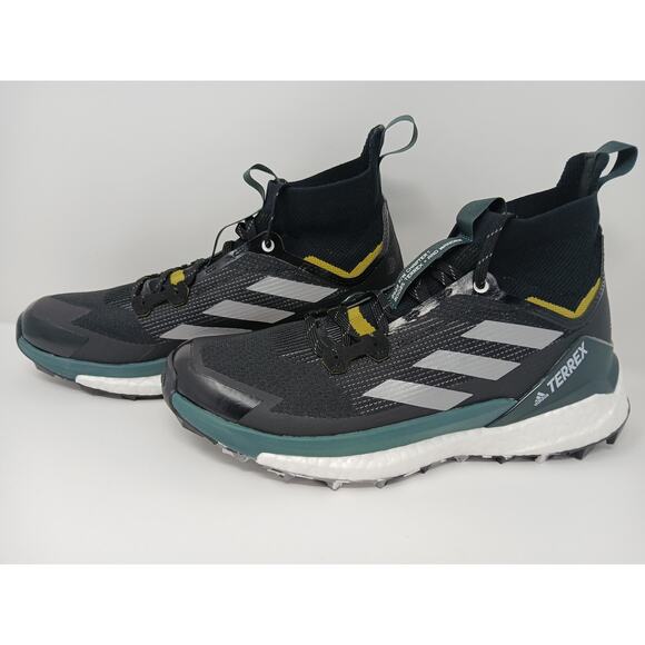 Adidas Terrex & Wander Free Hiker 2 Black Pulse Olive Shoes Men’s 10 GY9839 New main image 9